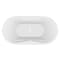 Atlantis Whirlpools Embrace 34 x 71 Oval Freestanding Soaker Bathtub 3471AS - alternate 5
